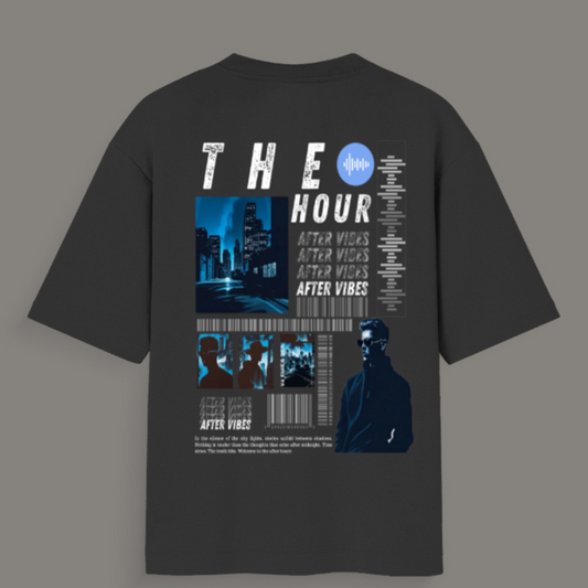 β³ The Hour & After Vibes β Oversized Tee for That Late Night Energy (Standard T-Shirt)