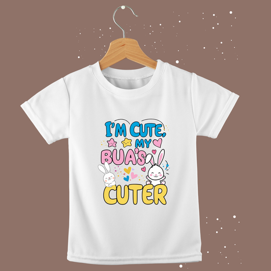 Adorable Bua- Girls T-shirts – Custom-Made for Comfort and Style