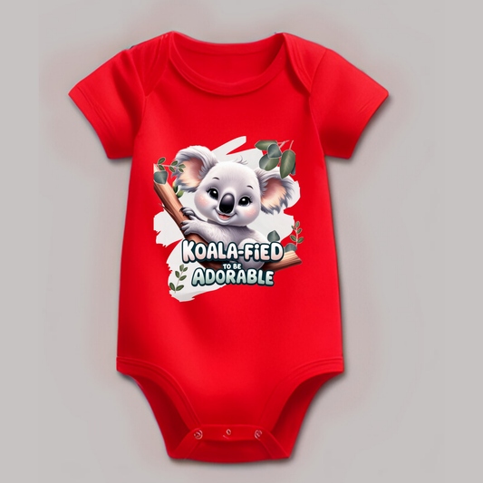 Koala-fied to Be Adorable - Unisex Baby Romper