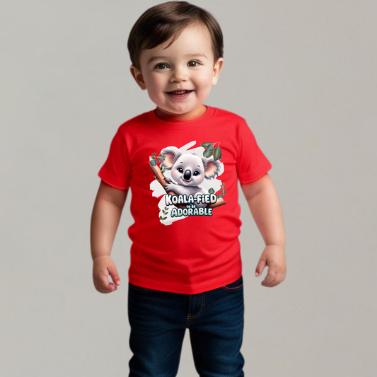 Koala-fied to Be Adorable - Baby T-Shirt