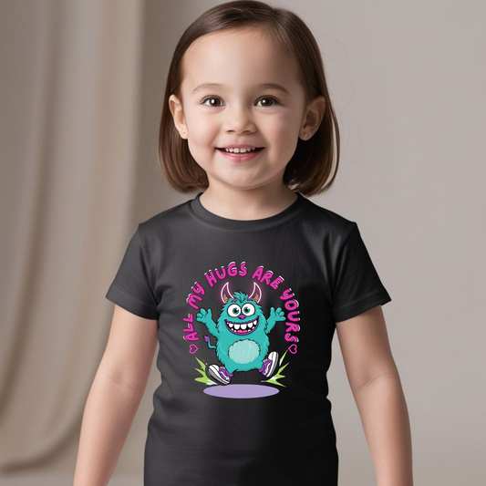 All My Hugs Are Yours – Adorable Kids T-Shirt