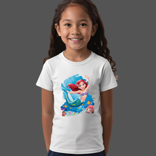 Mermaid Magic – Dreamy Tees for Little Ocean Queens