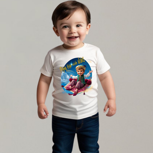 Flying High with Wishes – Magical Toddler Tee