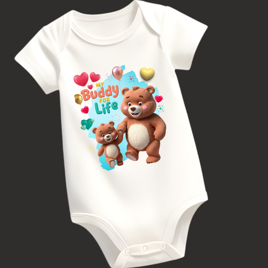 My Buddy for Life | Baby Romper