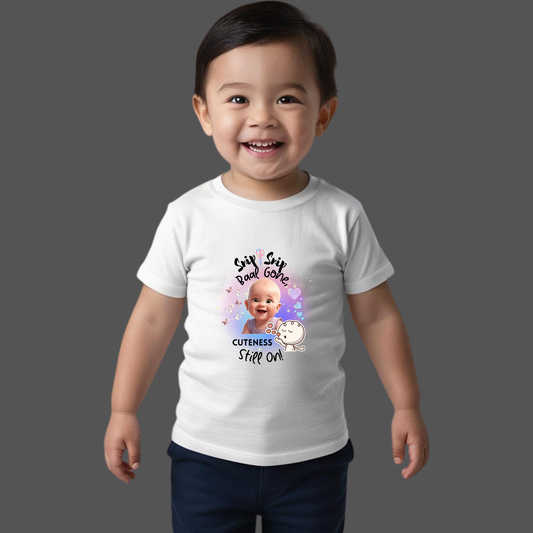 Customized Mundan Ceremony T-Shirt – Celebrate Baby’s First Haircut in Style