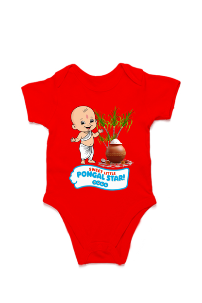 Custom Pongal Rompers for Toddlers
