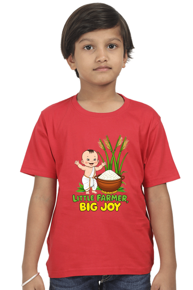 Custom Pongal T-Shirt for Toddlers
