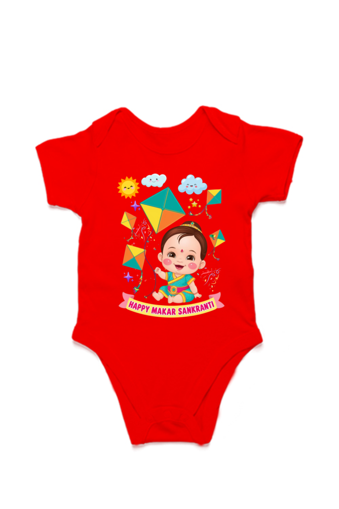 Makar Sankranti Baby Romper – Cute Festive Outfit for Toddlers