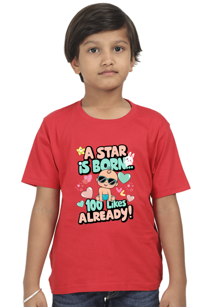 A Star is Born"  Boys T-shirt – 100 Likes Already!