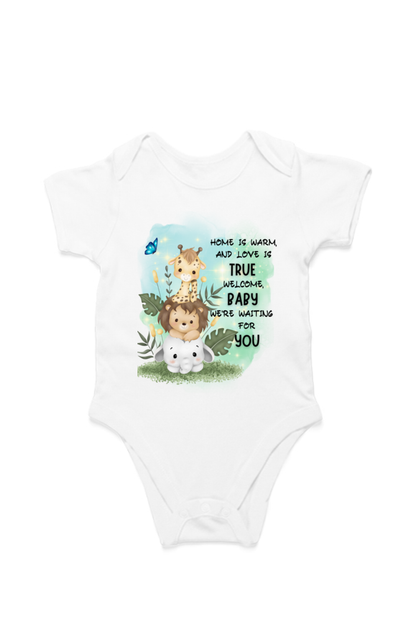 Welcome Home Baby Romper - Unisex -(0-5 months)