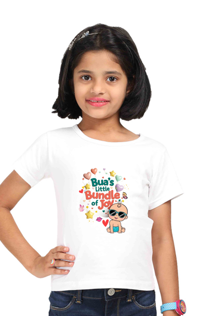Adorable Bua- Girls T-shirts – Custom-Made for Comfort and Style