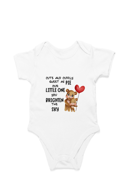 Cute Baby Quote Rompers (0-12M)