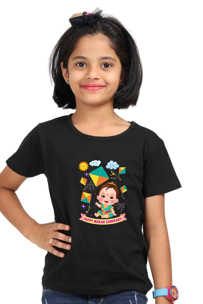 Makar Sankranti Baby T-shirt – Cute Festive Outfit for Toddlers
