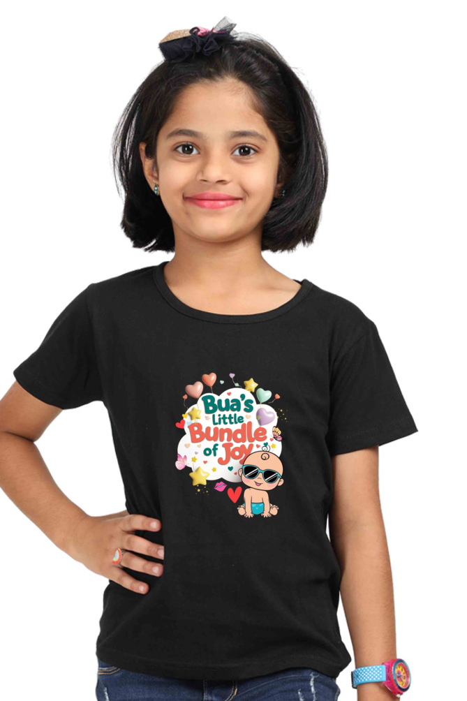 Adorable Bua- Girls T-shirts – Custom-Made for Comfort and Style