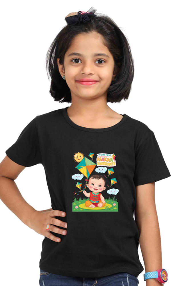 Makar Sankranti Baby T-shirt– Cute Festive Outfit for Toddlers