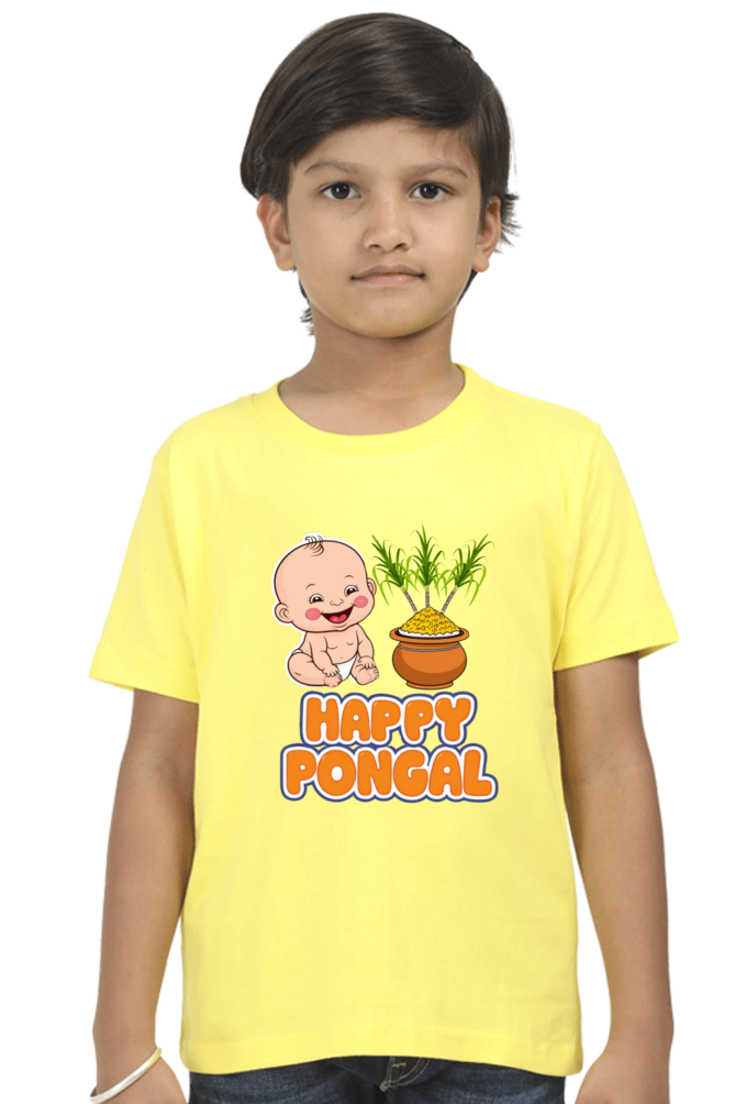 Custom Pongal T-Shirt for Toddlers