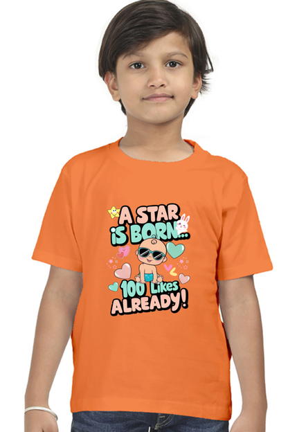 A Star is Born"  Boys T-shirt – 100 Likes Already!