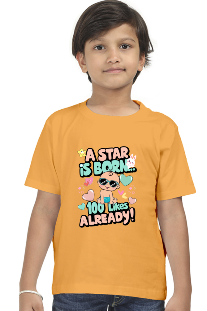 A Star is Born"  Boys T-shirt – 100 Likes Already!