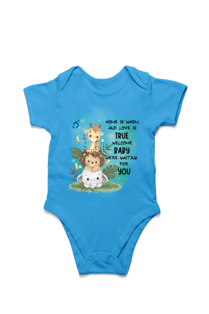 Welcome Home Baby Romper - Unisex -(0-5 months)