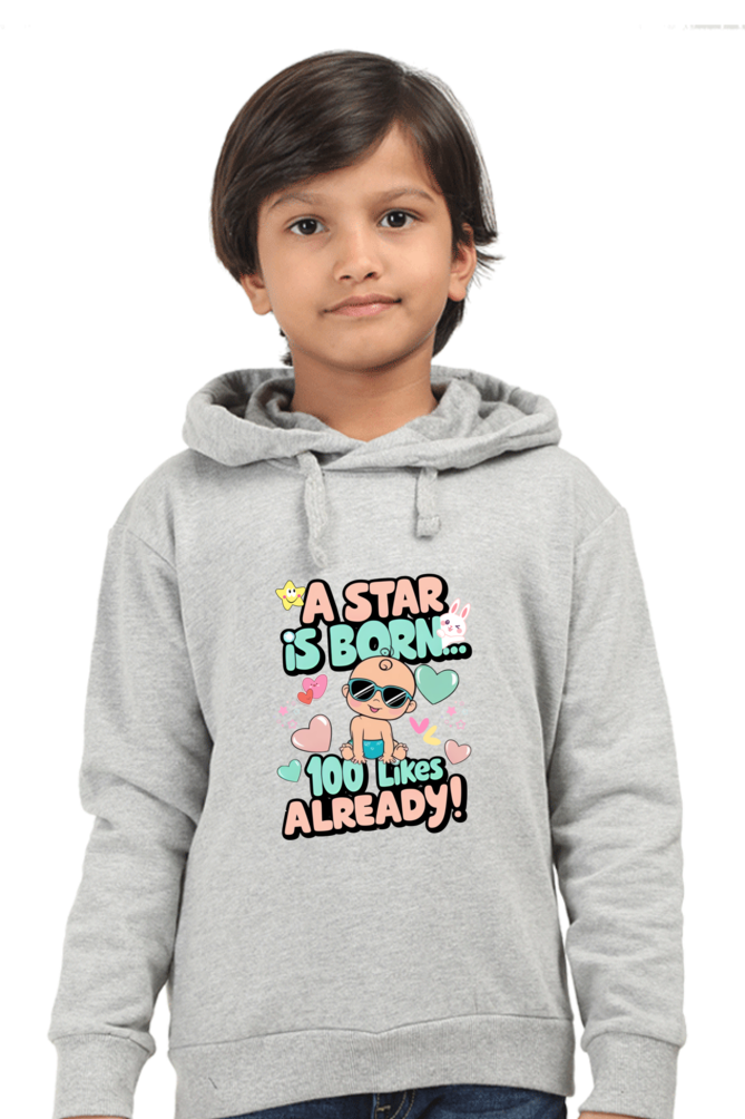 A Star is Born" Toddler Hoodie – 100 Likes Already!