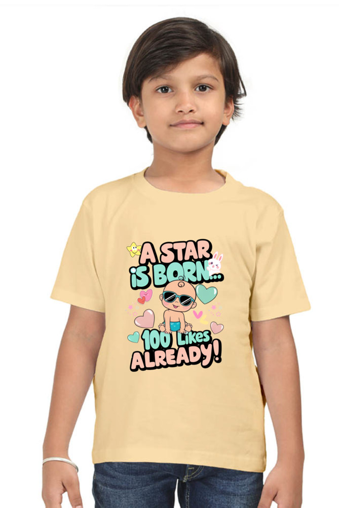 A Star is Born"  Boys T-shirt – 100 Likes Already!