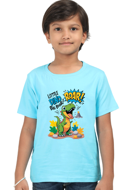 Baby Dinosaur Romper - 'Little Dino' Design | Soft Cotton Toddler T-Shirt