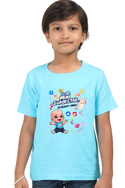 Adorable Bua- Boys T-shirts – Custom-Made for Comfort and Style