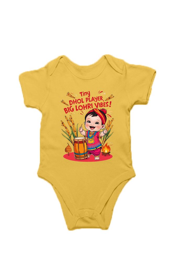 Adorable Lohri Rompers – Celebrate Your Baby's First Festival in Style!