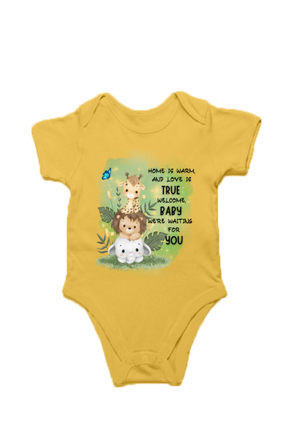 Welcome Home Baby Romper - Unisex -(0-5 months)