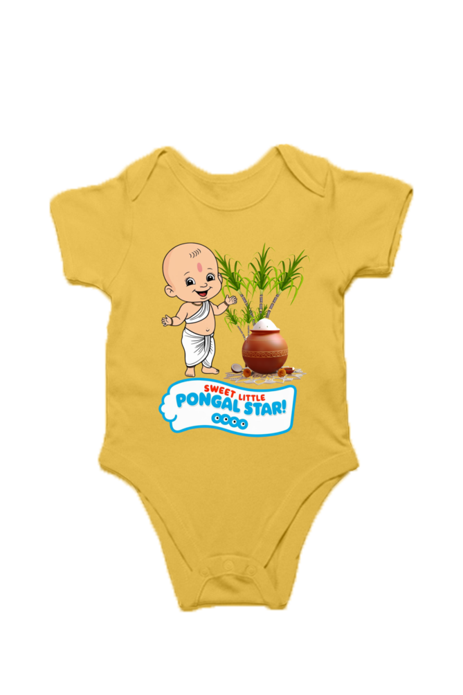 Custom Pongal Rompers for Toddlers