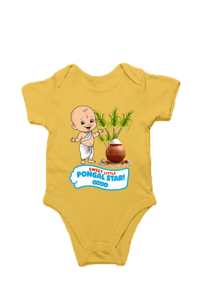 Custom Pongal Rompers for Toddlers