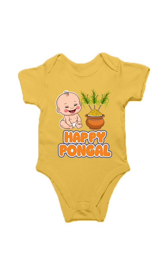 Custom Pongal Rompers for Toddlers