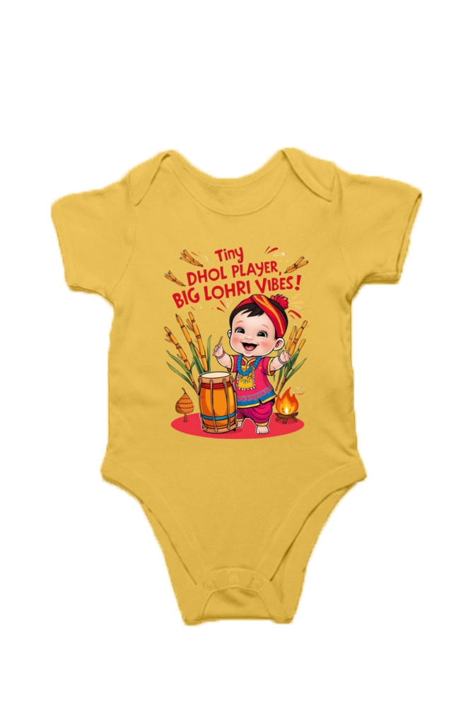 Adorable Lohri Rompers – Celebrate Your Baby's First Festival in Style!