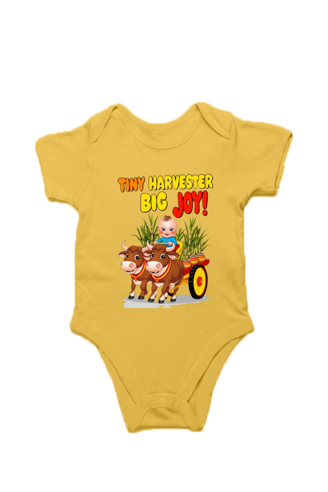Custom Pongal Rompers for Toddlers