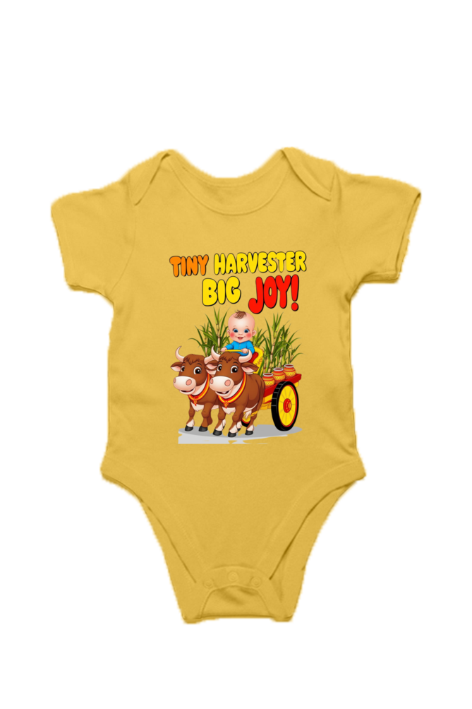 Custom Pongal Rompers for Toddlers