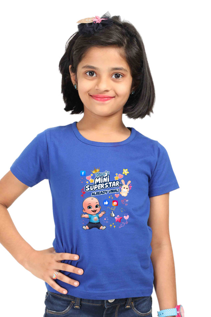 Adorable Bua- Girls T-shirts – Custom-Made for Comfort and Style