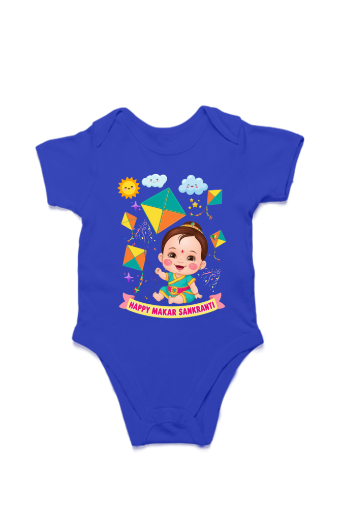Makar Sankranti Baby Romper – Cute Festive Outfit for Toddlers