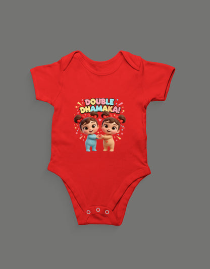 Double Dhamaka - Twin Rompers
