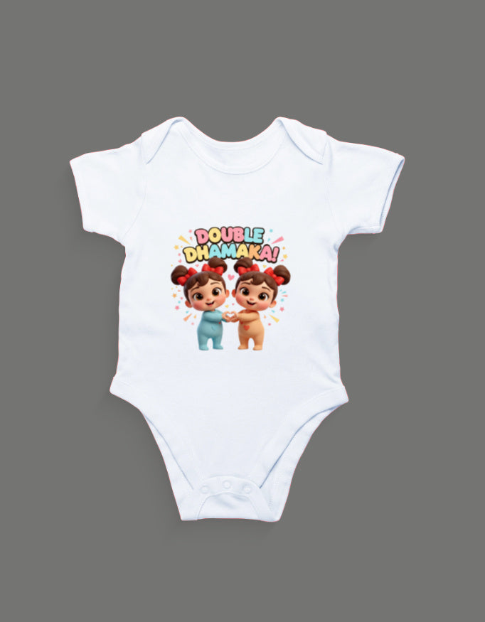 Double Dhamaka - Twin Rompers