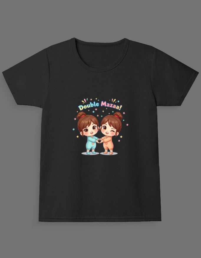 Double Mazaa - Twin Girl t-shirt