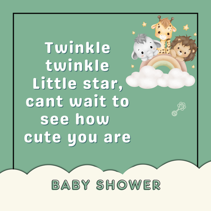 Jungle Theme Baby Memory Book – From Pregnancy to 1st Birthday (Unisex)