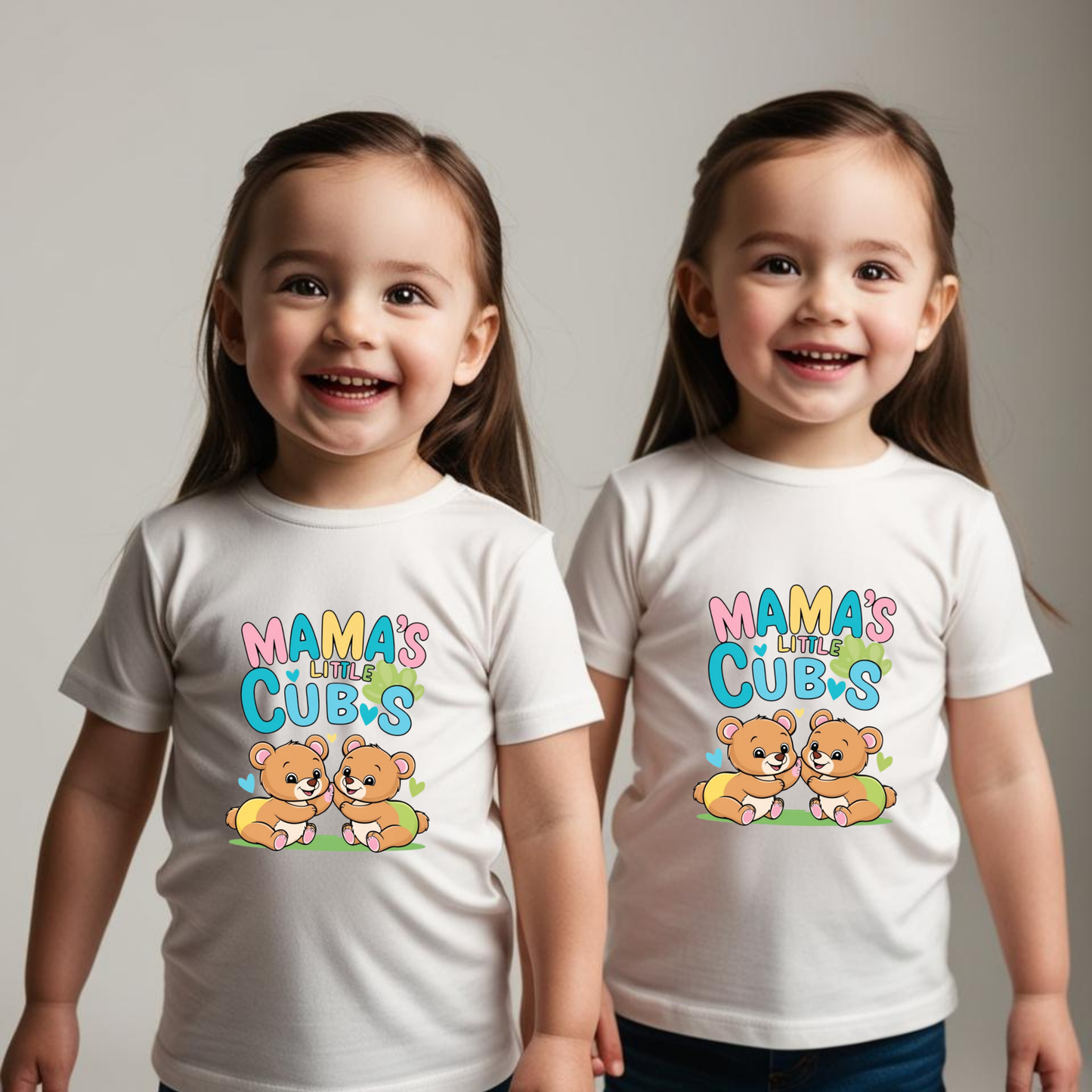 Mama’s Little Cubs Baby Twin Girls