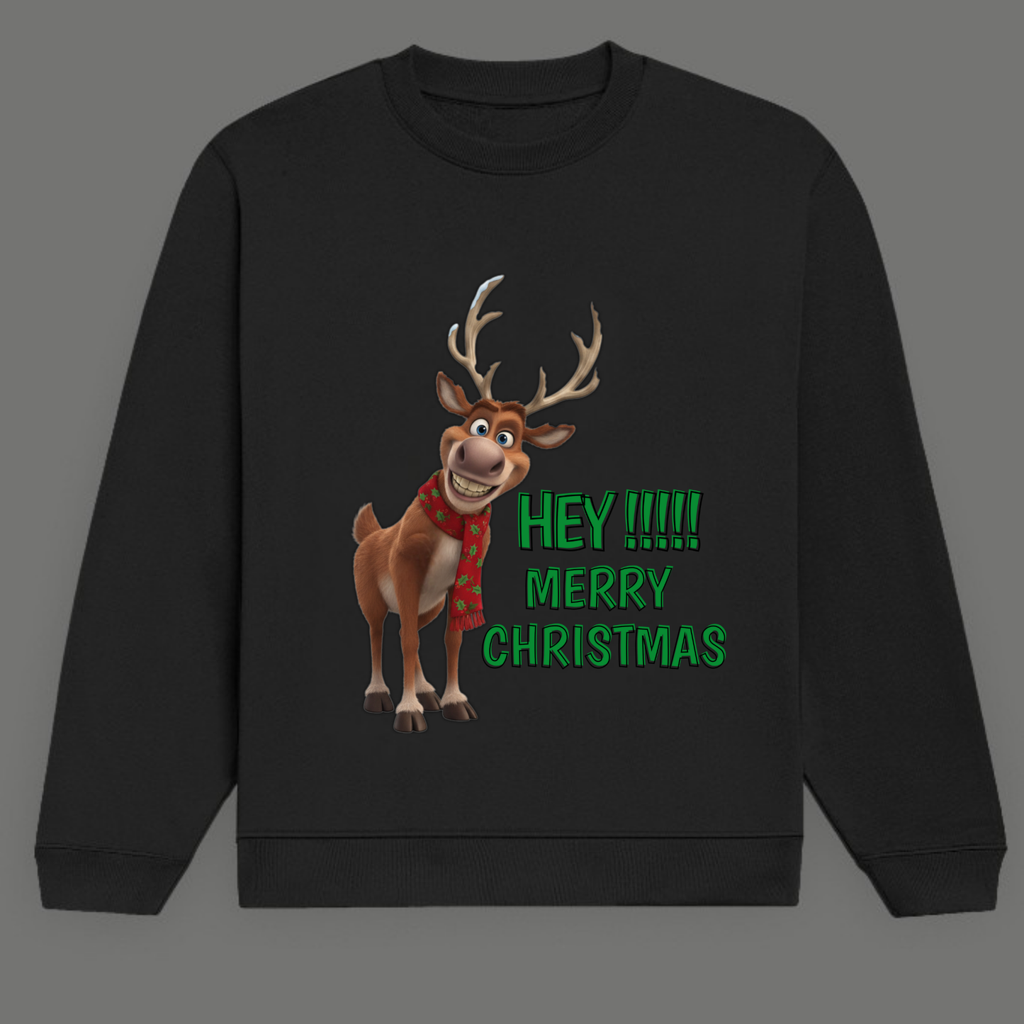 Hey Merry Christmas | Unisex Sweatshirt - Adult