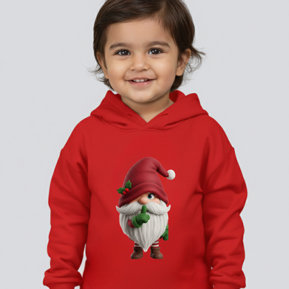 Gnome “Shhh” Design - Unisex Kids Hoodie