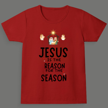Jesus Is the Reason for the Season - Unisex  Crew Neck T-Shirt