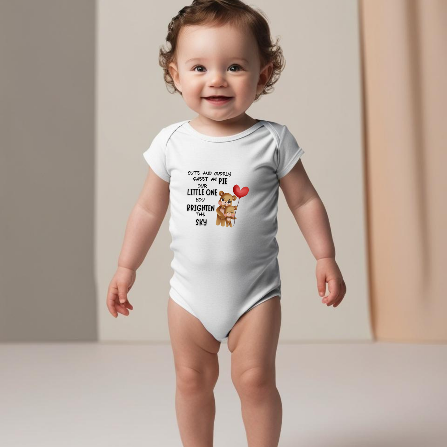 Cute Baby Quote Rompers (0-12M)