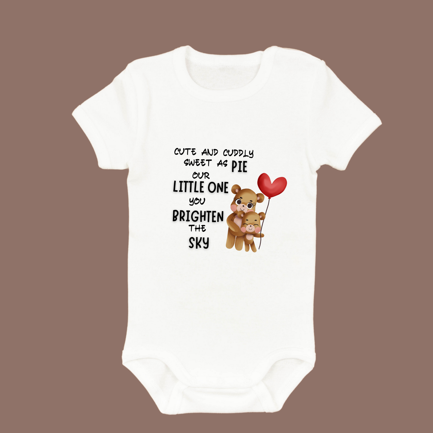 Cute Baby Quote Rompers (0-12M)