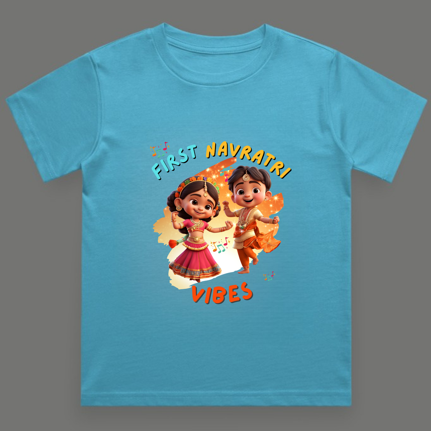 First Navratri Vibes |  Unisex Cotton Festive Tee