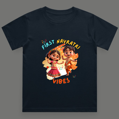 First Navratri Vibes |  Unisex Cotton Festive Tee