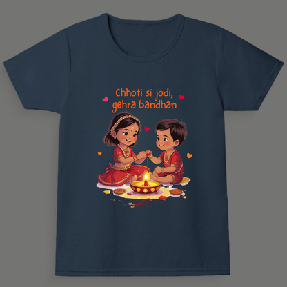 Chhoti Si Jodi, Gehra Bandhan - Girl's Crew Neck T-Shirt